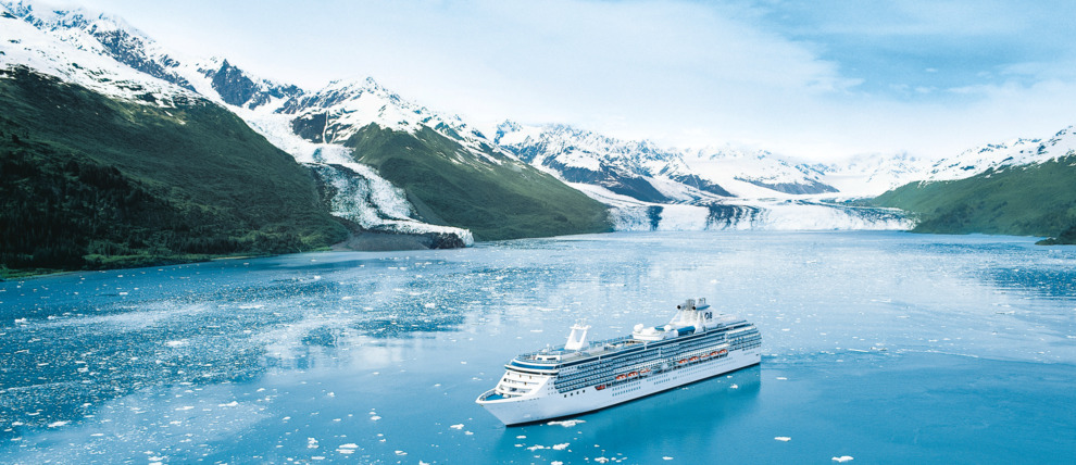 PRINCESS CRUISES - VOYAGE OF THE GLACIERS, Northbound Glacier